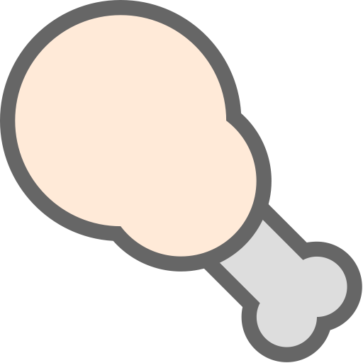 Chicken svg vector icon