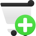 shopping,cart,add icon