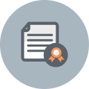 award, badge, business, college, diploma, document, finance svg vector icon