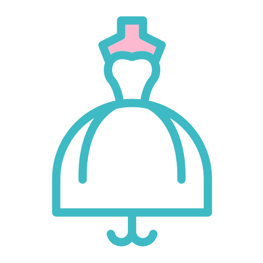 Wedding Dress svg vector icon