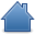 home, house, index, pink icon
