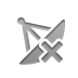 satellite,dish,cross icon