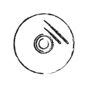 audio, cd, disc, dvd, multimedia, sound svg vector icon