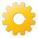 gear,yellow icon