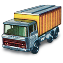 container, daf, tipper, truck icon