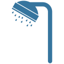 bath, interior, shower, water svg vector icon
