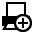 printer,add,plus,print icon