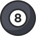 ball, game, play, pool, snooker, sport svg vector icon