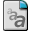 true,type,font icon