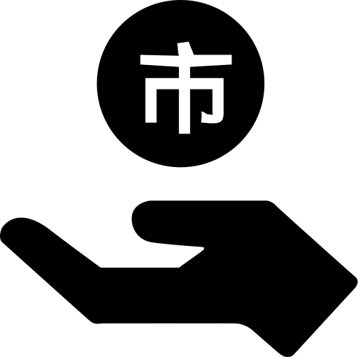 Open Market Order svg vector icon