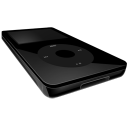 ipod,noir,apple icon