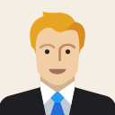 avatar, business, costume, male, man, office, work svg vector icon