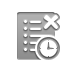 black,list,clock icon
