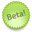 badge, beta, round, splash icon