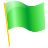 banner, checkbox, ensign, flag, green, pennant, pennon, small flag icon