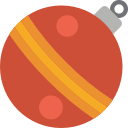 bauble, christmas, xmas svg vector icon