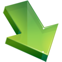 arrow, green icon