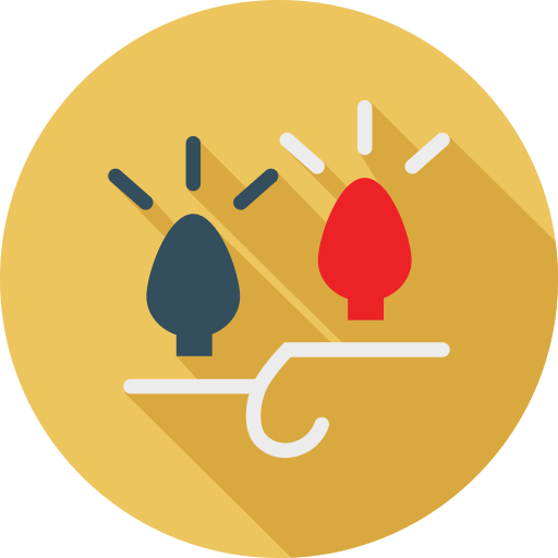Coloured Lights svg vector icon