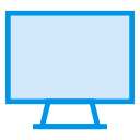 computer, desktop, display, monitor, screen, technology, television svg vector icon