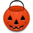 pumpkin,bucket icon