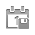 calendar,diskette icon