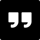 hangouts, media, social, square svg vector icon
