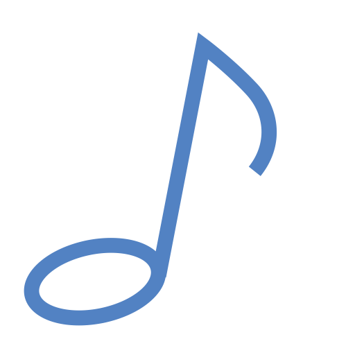 Music svg vector icon