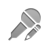 microphone,pencil icon