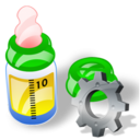 feeding,bottle,config,configure,configuration,preference,option,setting icon