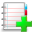 add, notebook icon