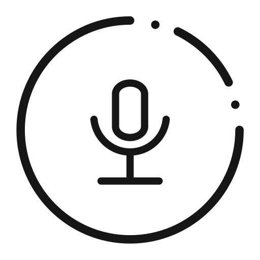 Voice svg vector icon