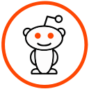 reddit svg vector icon