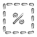cut, productivity, shape, social svg vector icon