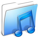 folder, music icon