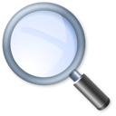 find, magnifying glass, search, zoom icon
