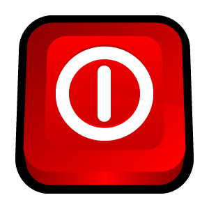 window,turn,off,caution icon