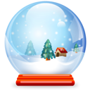 ball, christmas, crystal icon