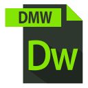 adobe, dmw extention, extention, file format svg vector icon