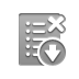 black,list,down icon