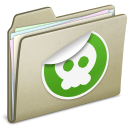 lightbrown,sticker icon