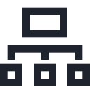 chart, hierarchy, human resources, management, optimisation, organization svg vector icon