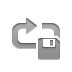 repeat,diskette icon