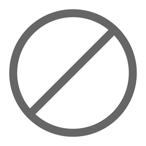 Prohibit svg vector icon