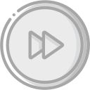 audio, fast, forward, media, media player, music, video player svg vector icon