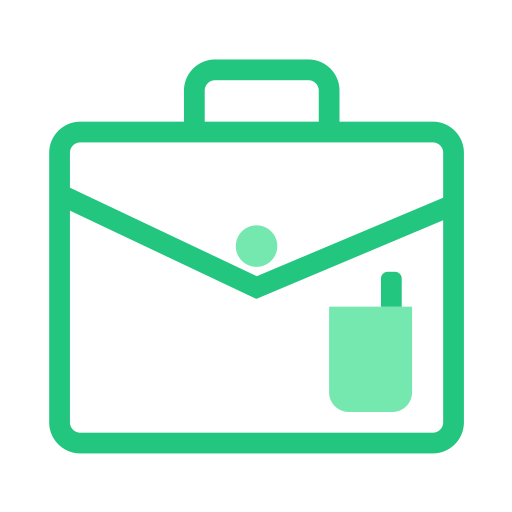 Briefcase svg vector icon