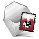 mail, red icon