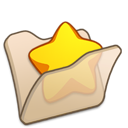beige, favourite, folder icon