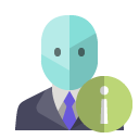 admin,info icon