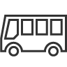 1, bus icon
