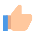 like, social svg vector icon